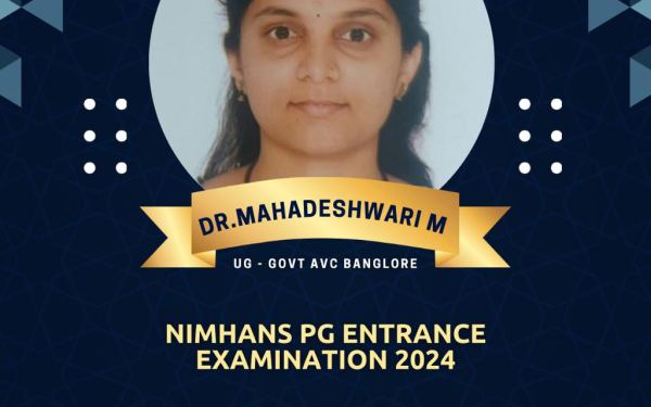 NIMHANS 2024 New admissions